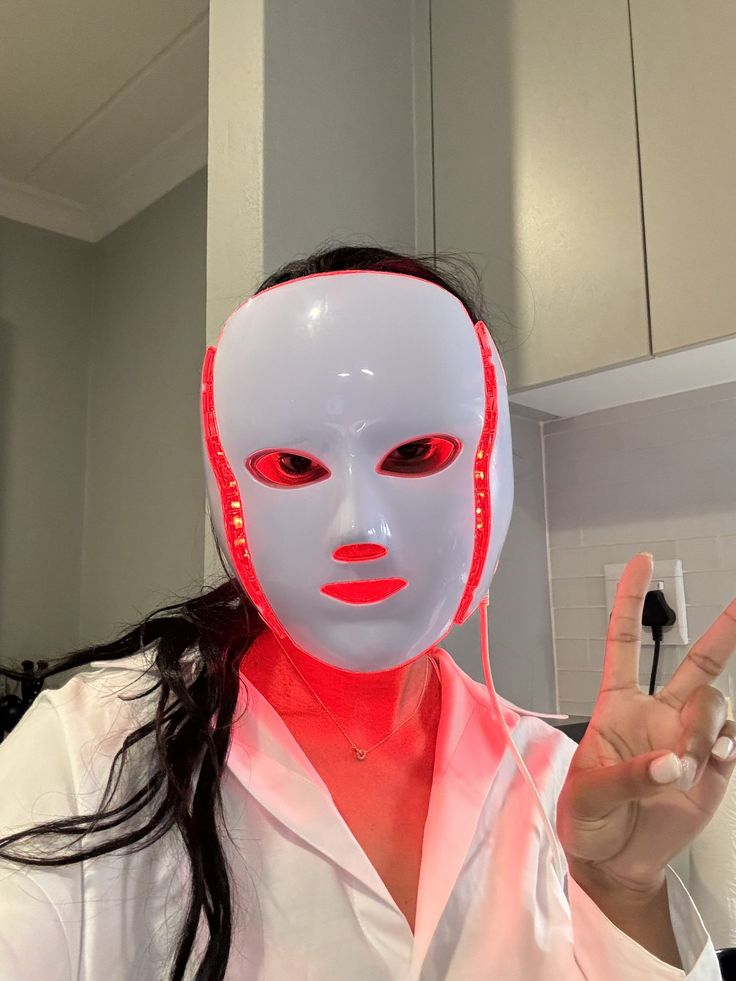 LED Red Light Therapy Face Mask