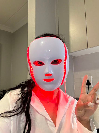 LED Red Light Therapy Face Mask